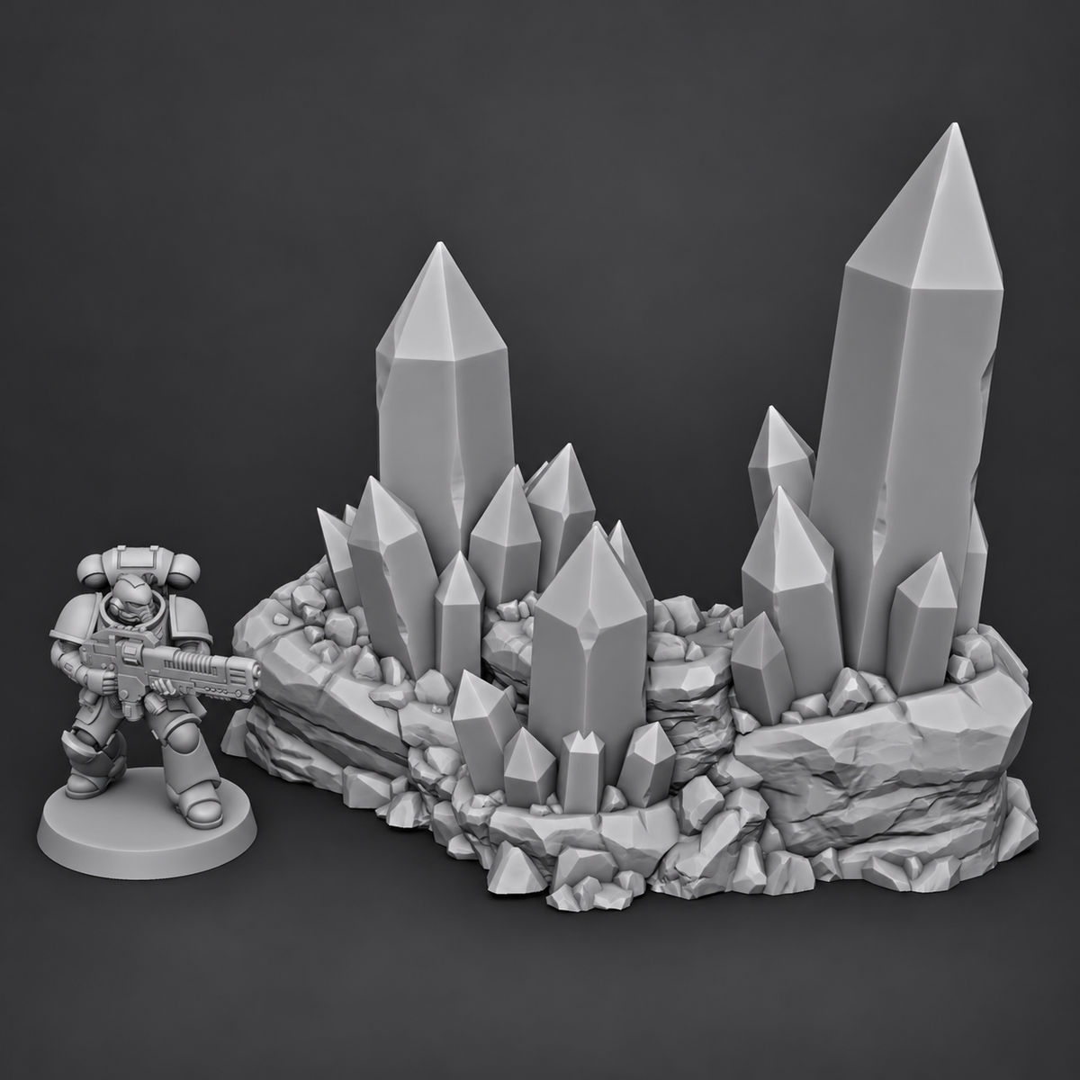 Set de 5 Cristaux Rocheux