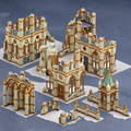 Set de décors Gothique pour table de Wargame – Compatible V11